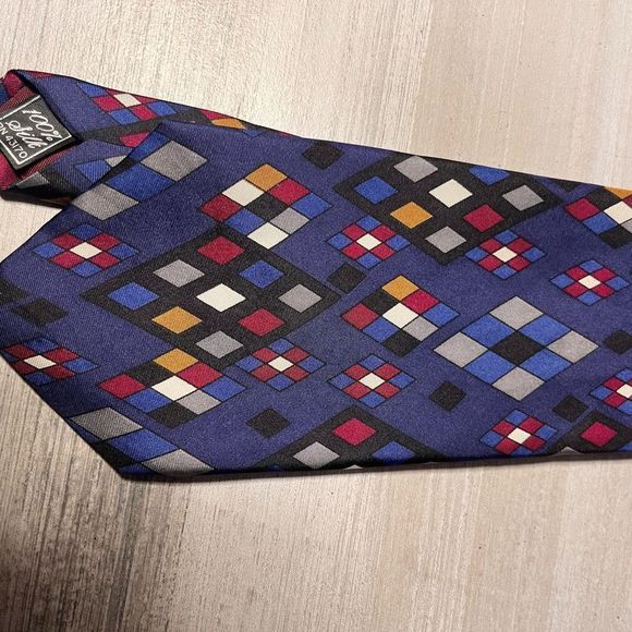Stanley Blacker Mens Tie Multi color All silk - Picture 5 of 5